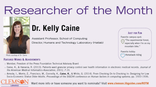 researcher of the month